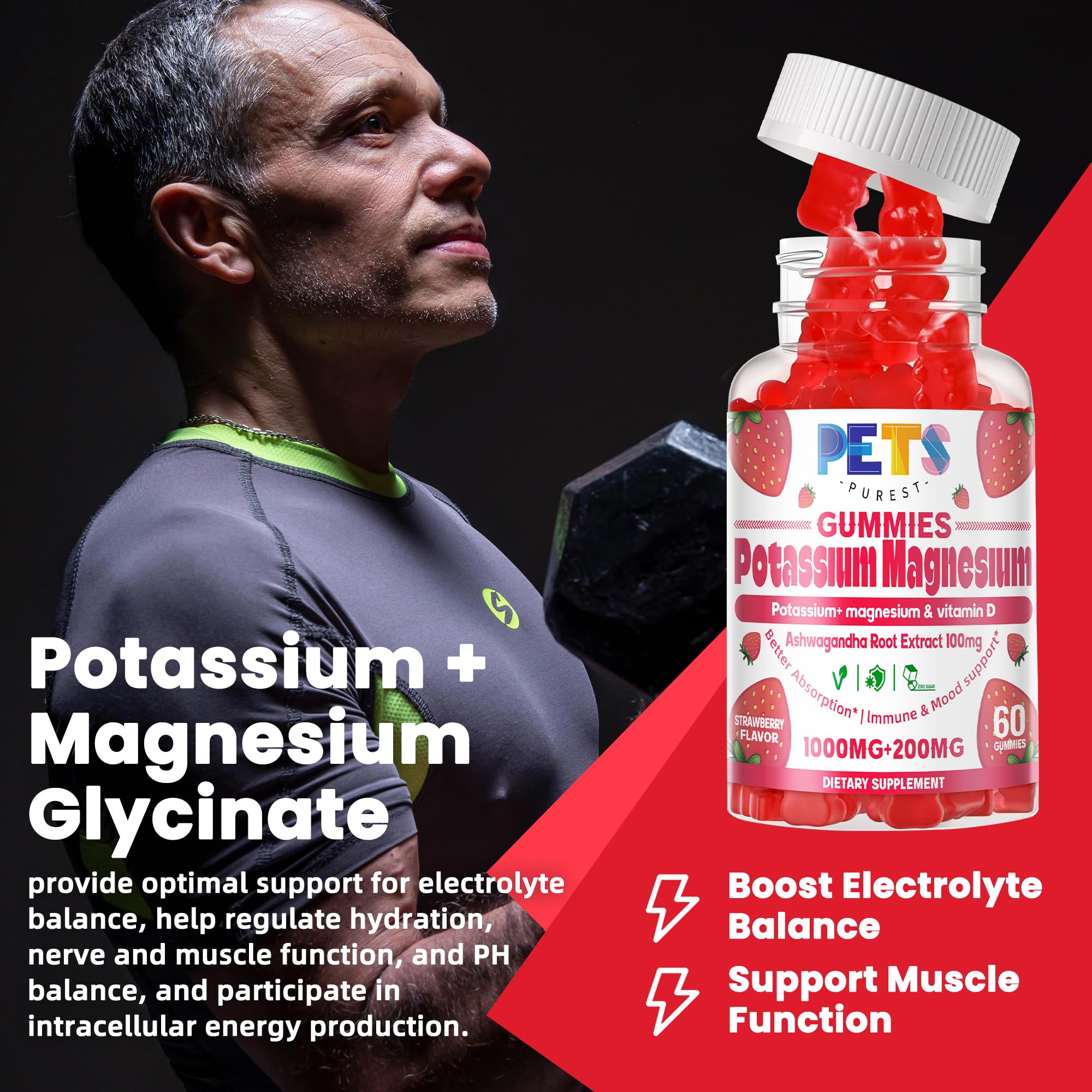 Pets Purest Magnesium Supplement 10-in-1 Formula capsules