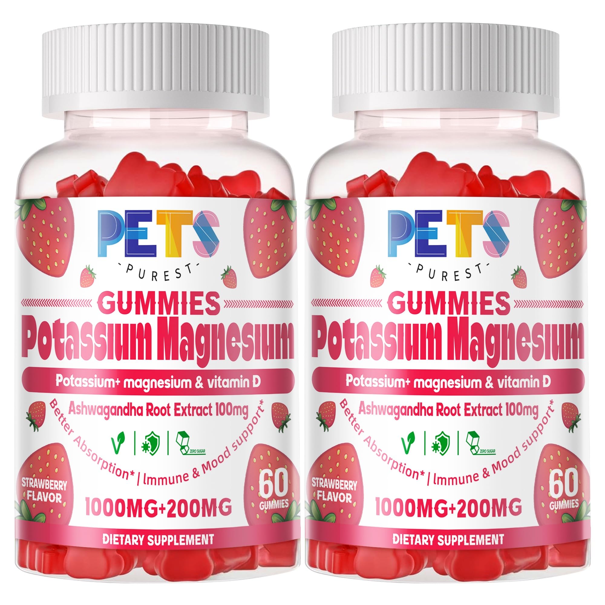 Pets Purest Magnesium Supplement 10-in-1 Formula front view