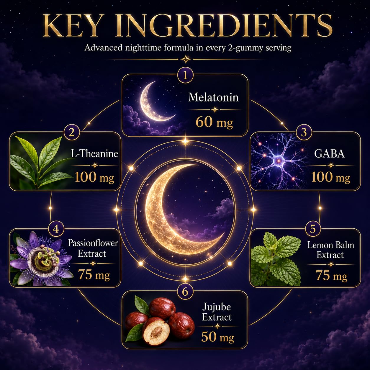 Peunitory Melatonin Gummies with a measuring spoon for dosage