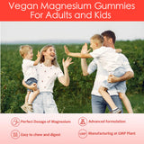 PEXIN Magnesium Gummies in a bowl with fruits