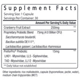 pH-D Feminine Health Support Cranberry Supplement on a table