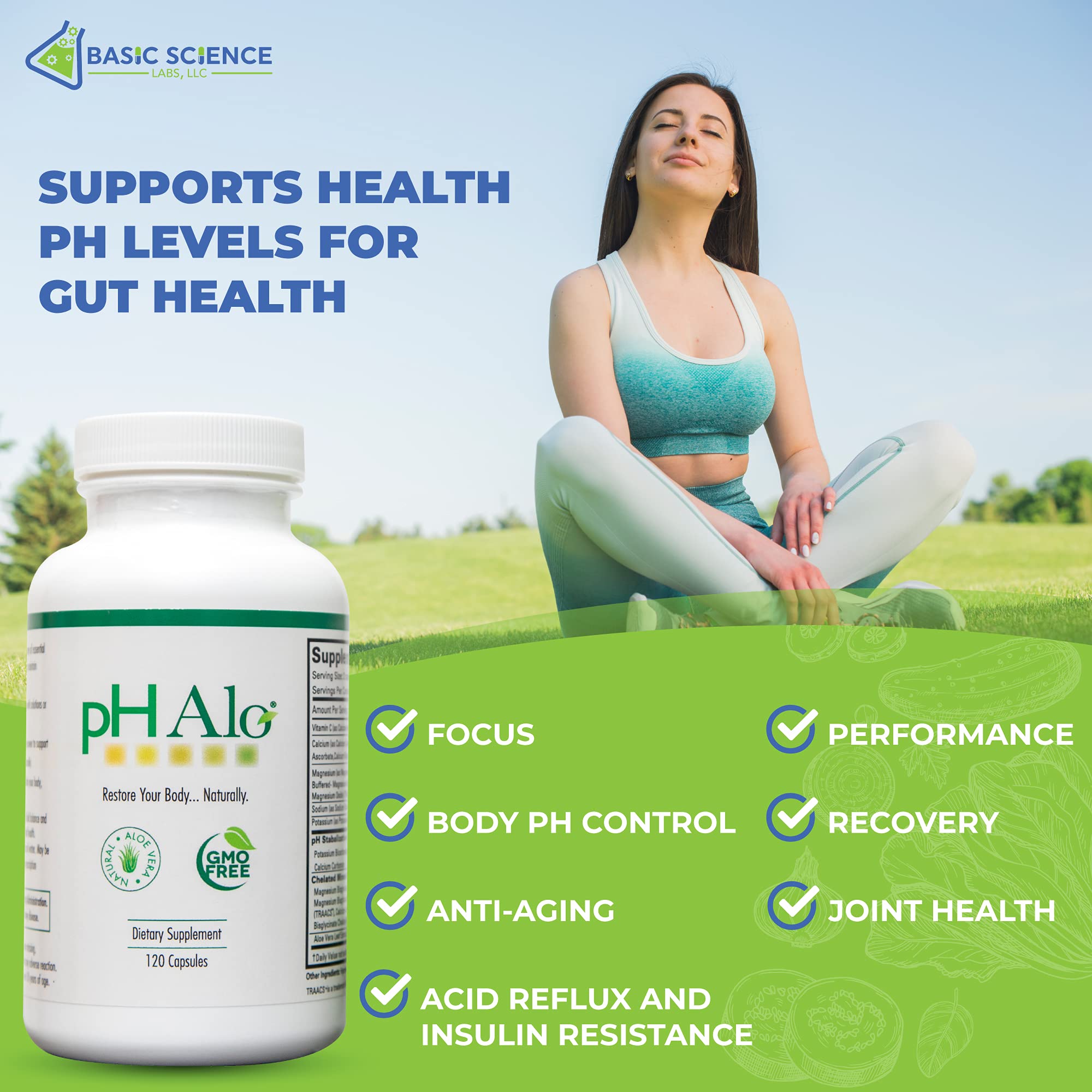 pHAlo Magnesium Capsules 191g ingredients list