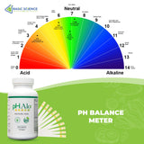 pHAlo Magnesium Capsules 191g on a wooden table