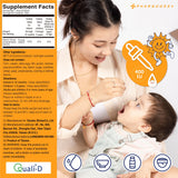 PHARGOODS+ Vitamin D3 Drops 30ml bottle in kitchen setting