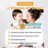PHARGOODS+ Vitamin D3 Drops 30ml bottle side view