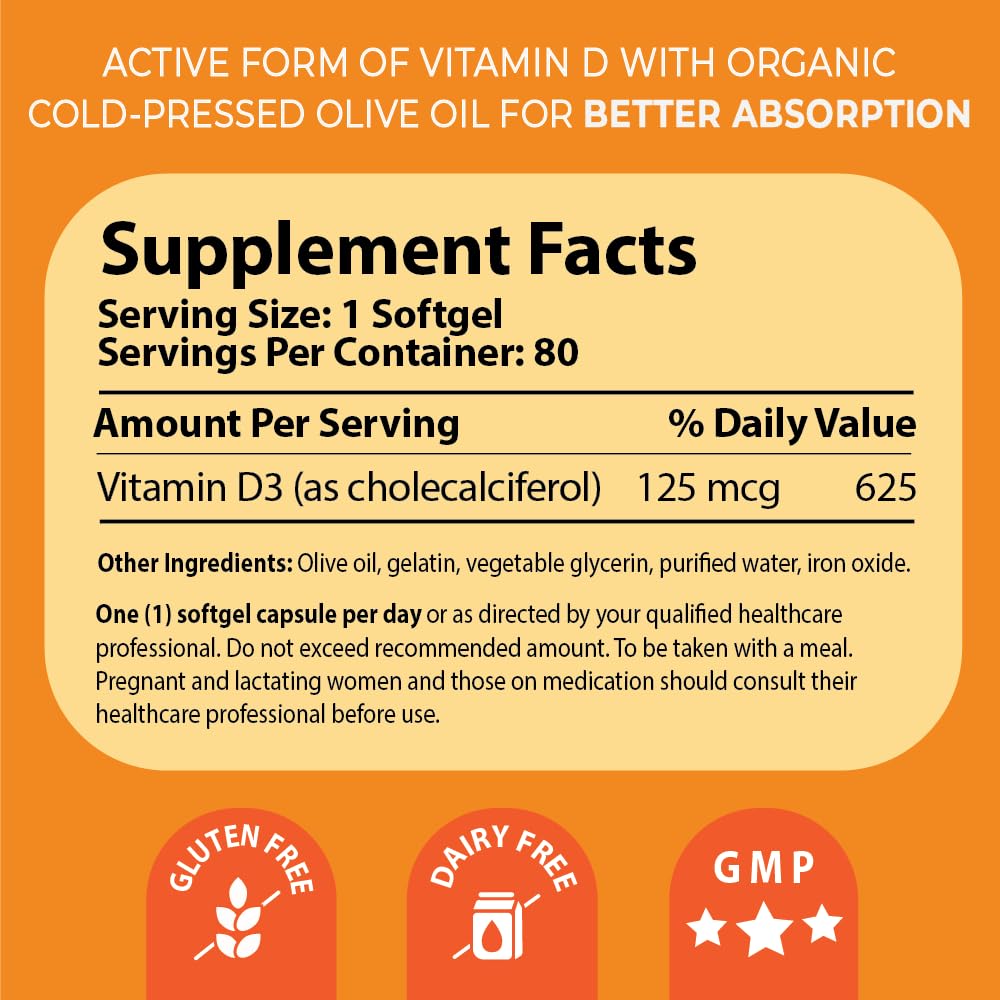 Pharma Nord D-Pearls Vitamin D 5000 IU softgels packaging
