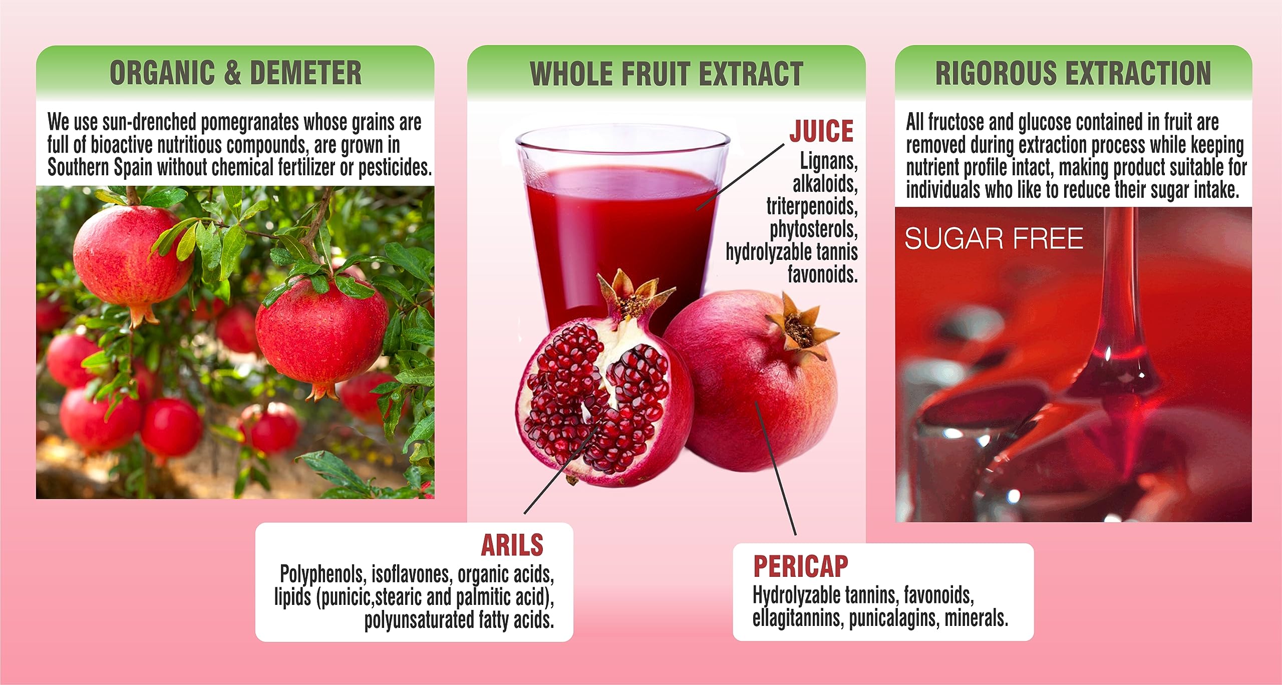 PHARMAKON Organic Pomegranate Extract Softgels close-up