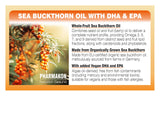 PHARMAKON Sea Buckthorn Oil 80g label close-up