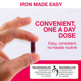 Pharmaris Iron Supplement 30 Capsules on a table