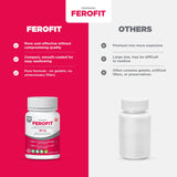 Pharmaris Iron Supplements 100mg elemental iron tablet close-up
