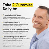 Pharmlitalia Magnesium Glycinate Gummies 400mg side view