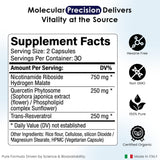 Pharmlitalia NAD+ Capsules with Resveratrol side view