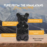 Pharmlitalia Shilajit Gummies with herbal background