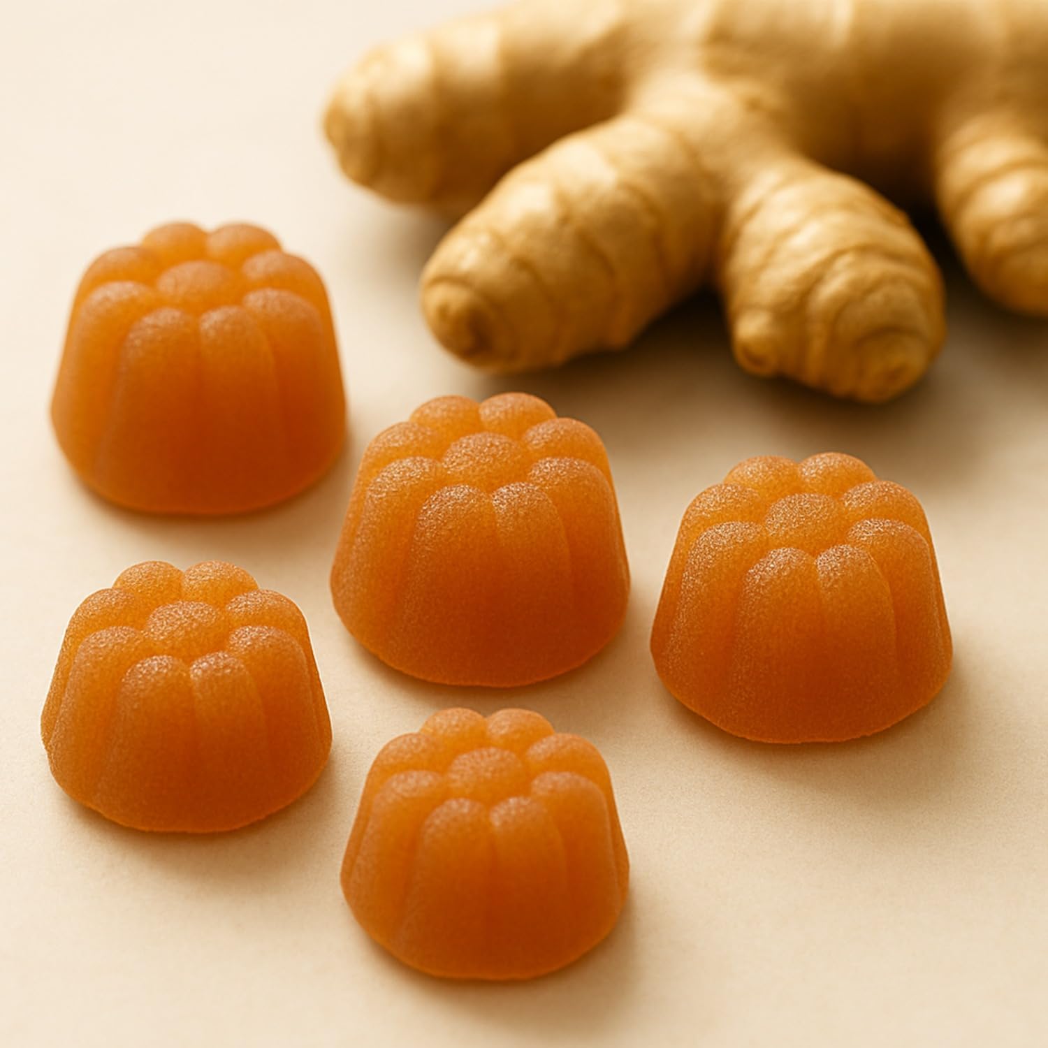 Pharmvista Organic Ginger Gummies 136g ingredients list