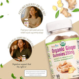 Pharmvista Organic Ginger Gummies 136g lifestyle scene