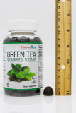 Pharmvista Organic Green Tea Gummies lifestyle scene with fresh green tea