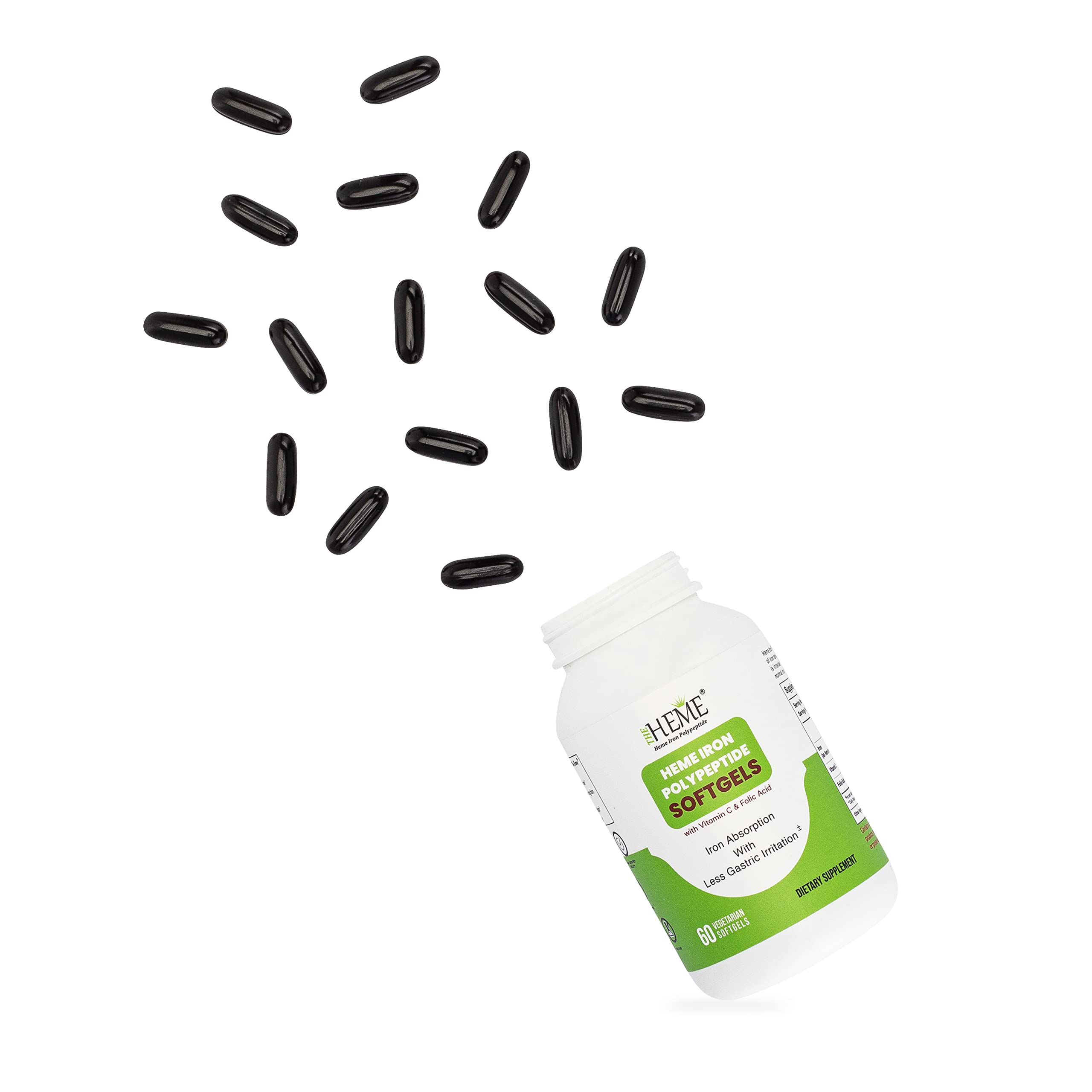 Pharmvista TheHeme Softgels with dosage information