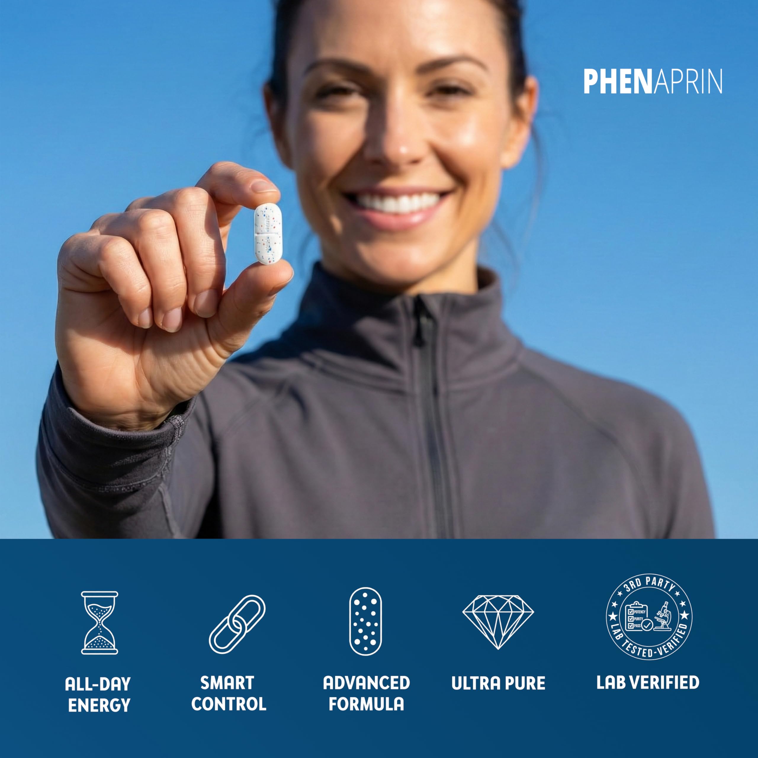 PhenAprin TX7 L-Leucine Supplement with fitness accessories