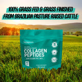 PhiNaturals Collagen Peptides Powder with a measuring spoon