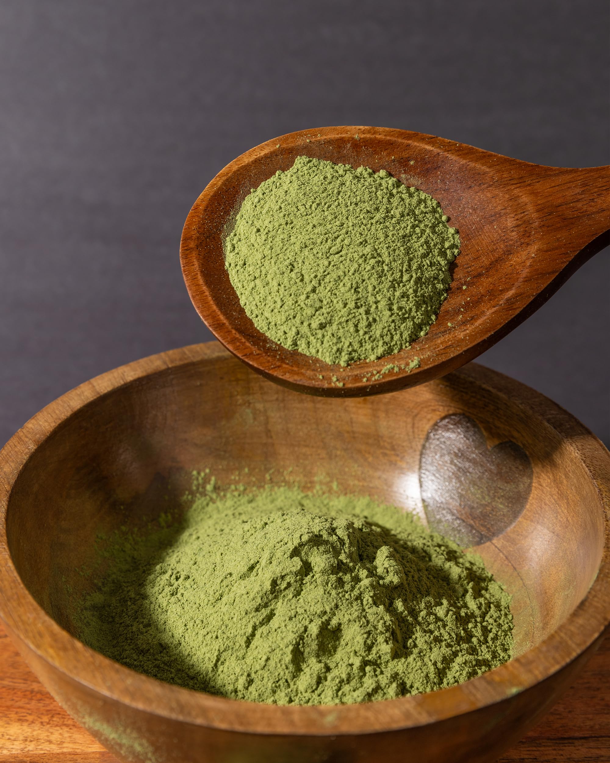 Phresh Greens Organic Superfood Powder in a smoothie