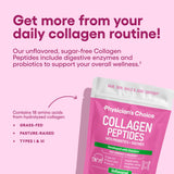 Physician's CHOICE Collagen Peptides Powder 245g back view