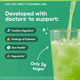 Physician's CHOICE Cucumber Lime Easy Mix Fiber back view packaging