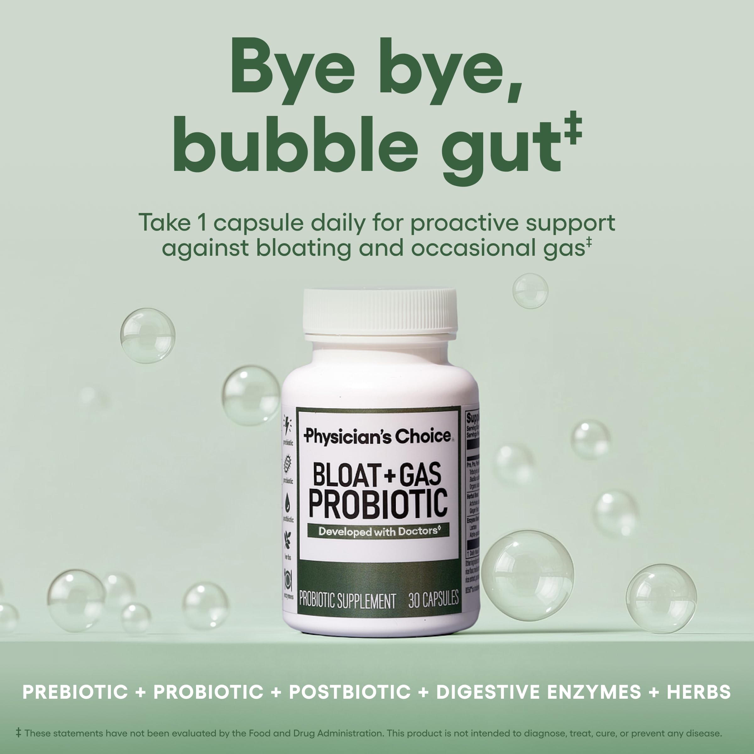 Physician's CHOICE Lactase Enzyme Supplement 50g packaging