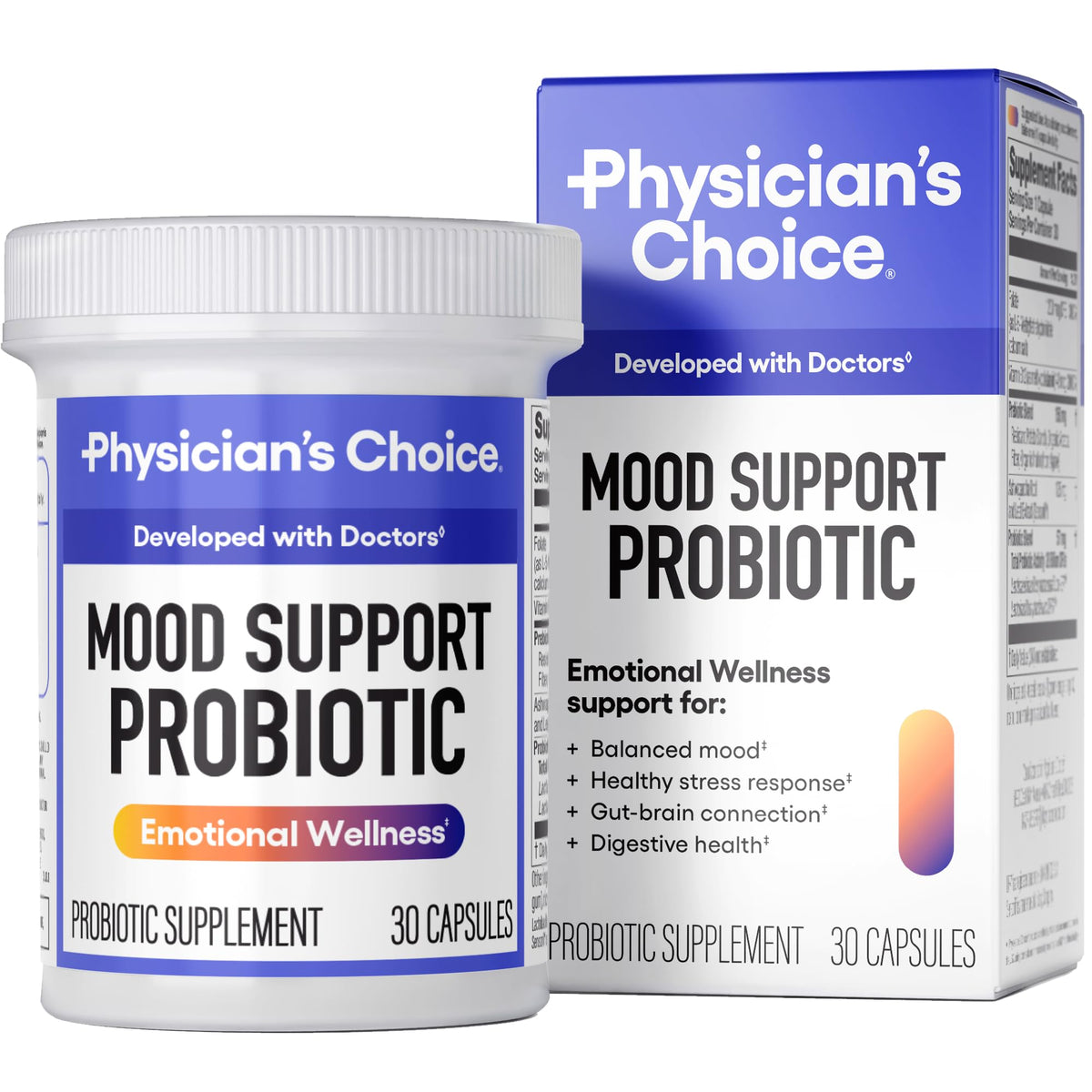 Physician's CHOICE Mood Probiotic bottle front view