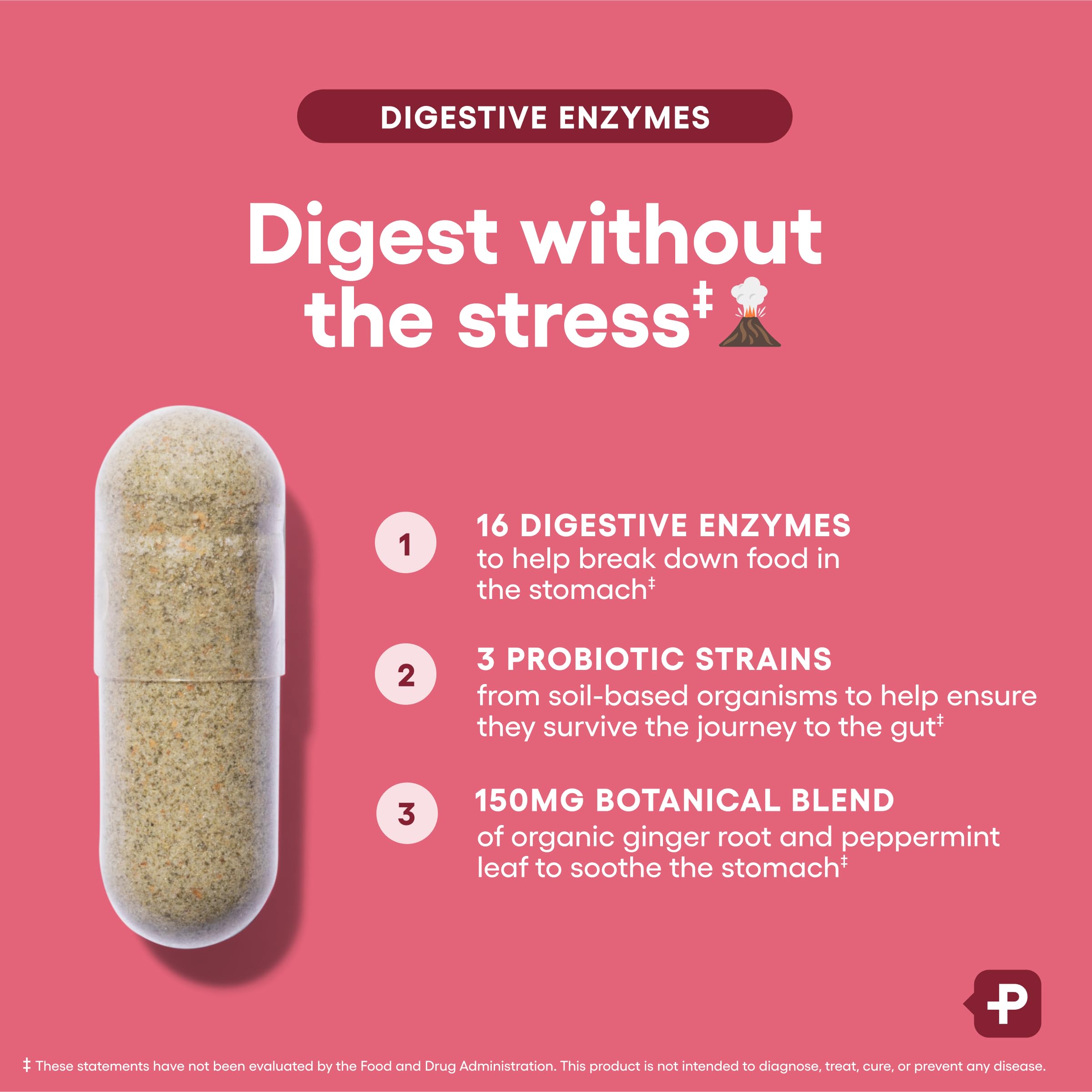 Physician's CHOICE Multi-Enzyme Supplement capsules on a table
