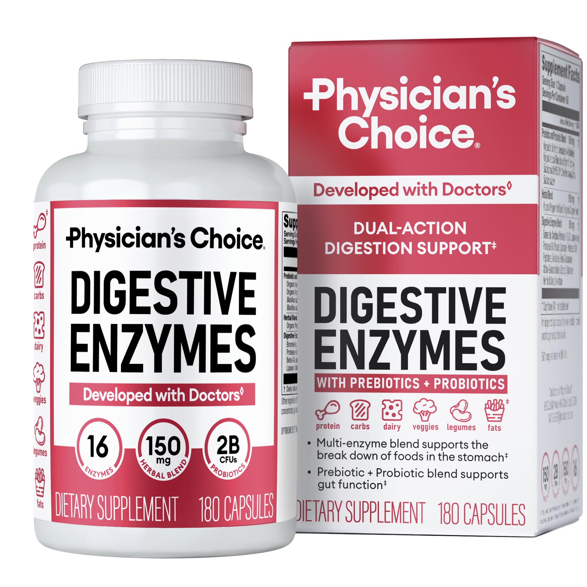 Physician's CHOICE Multi-Enzymes 141g front view