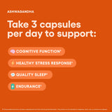 Physician's CHOICE Organic Ashwagandha capsules with black pepper extract