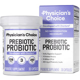 Physician's CHOICE Prebiotic Probiotic Combo 68g front view