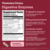 Physician's CHOICE Probiotic & daily Enzymes Bundle on a kitchen counter