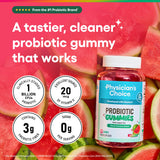 Physician's CHOICE Probiotic Gummies 225g packaging