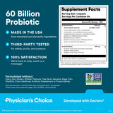 Physician's CHOICE Probiotic Max Strength capsules in hand