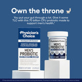 Physician's CHOICE Probiotics for Men bottle side view