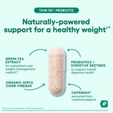 Physician's CHOICE Thin30 Probiotic Fat Burner with ingredients
