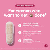 Physician's CHOICE Women's Probiotic 50 Billion CFU bottle with label
