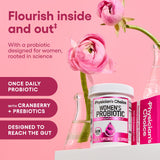 Physician's CHOICE Women's Probiotic 50 Billion CFU side view