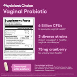 Physician's CHOICE Women's Probiotic bottle with a measuring spoon