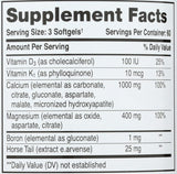 Phyto-Therapy Liquid Calcium with Magnesium 400mg label close-up