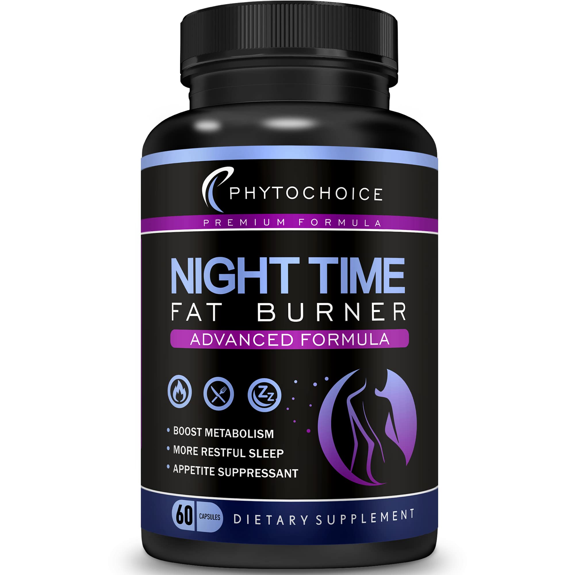 PHYTOCHOICE Night Time Fat Burner 57g front view