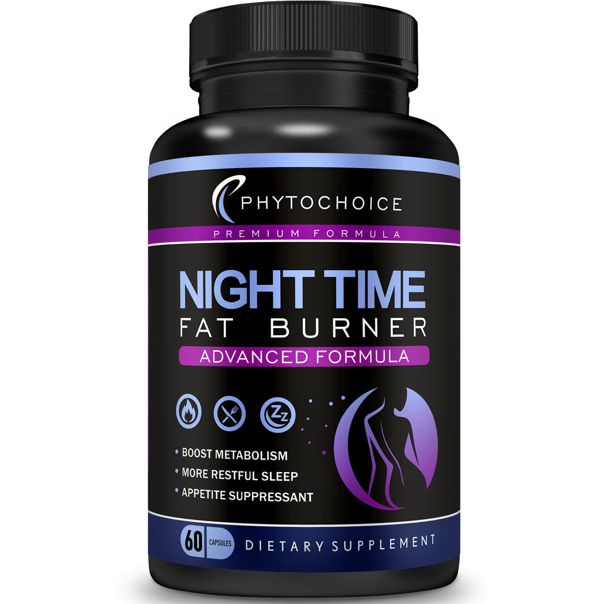 PHYTOCHOICE Night Time Fat Burner 57g front view