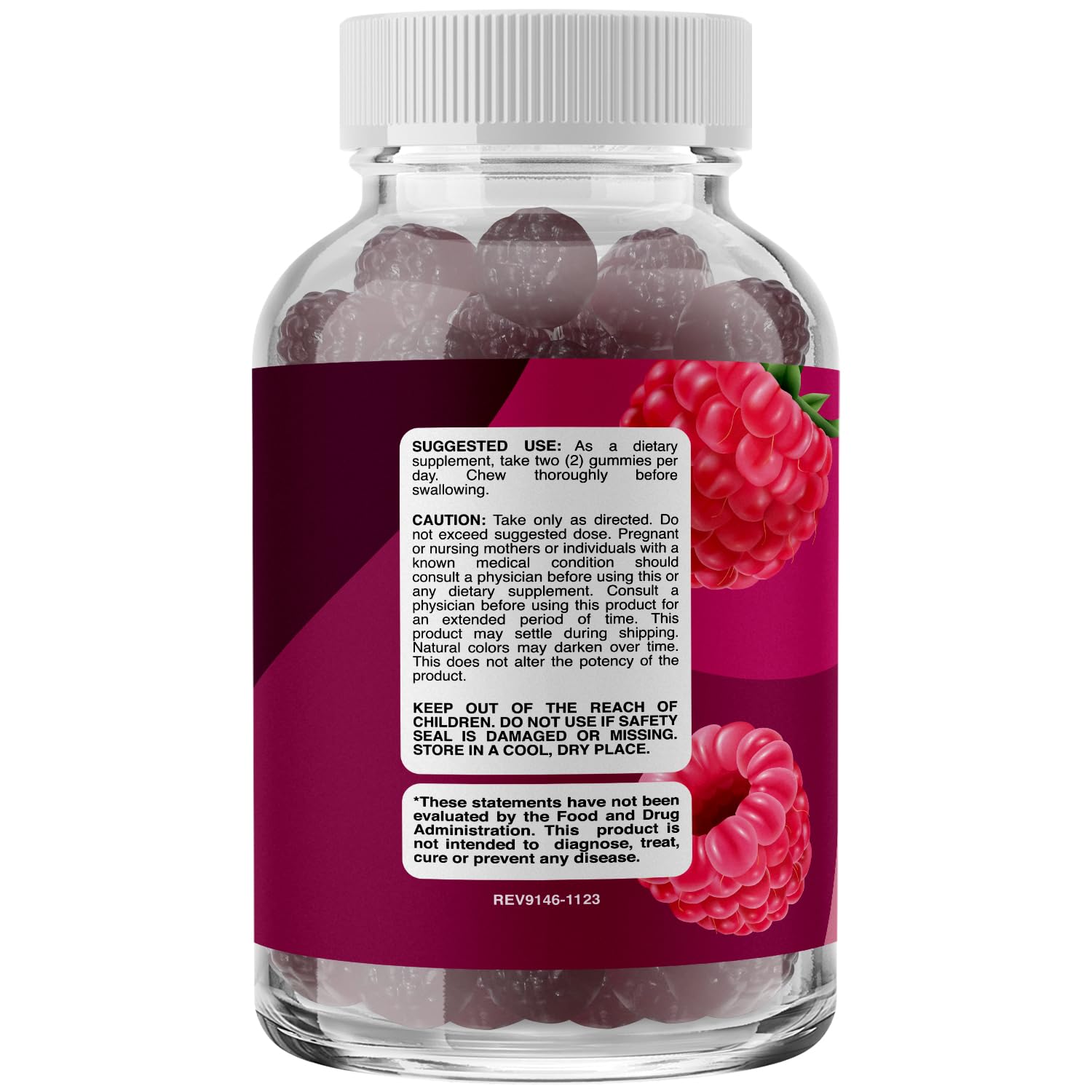 Phytoral Biotin & Collagen Gummies side view