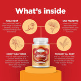Phytoral Horny Goat Weed Supplement ingredients list on packaging