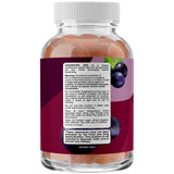 Phytoral Iron Gummies side view showing ingredients