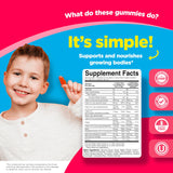 Phytoral Kids Multivitamins Gummies side view showing gummy shape