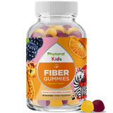 Phytoral Kids Prebiotic Fiber Gummies front view with packaging