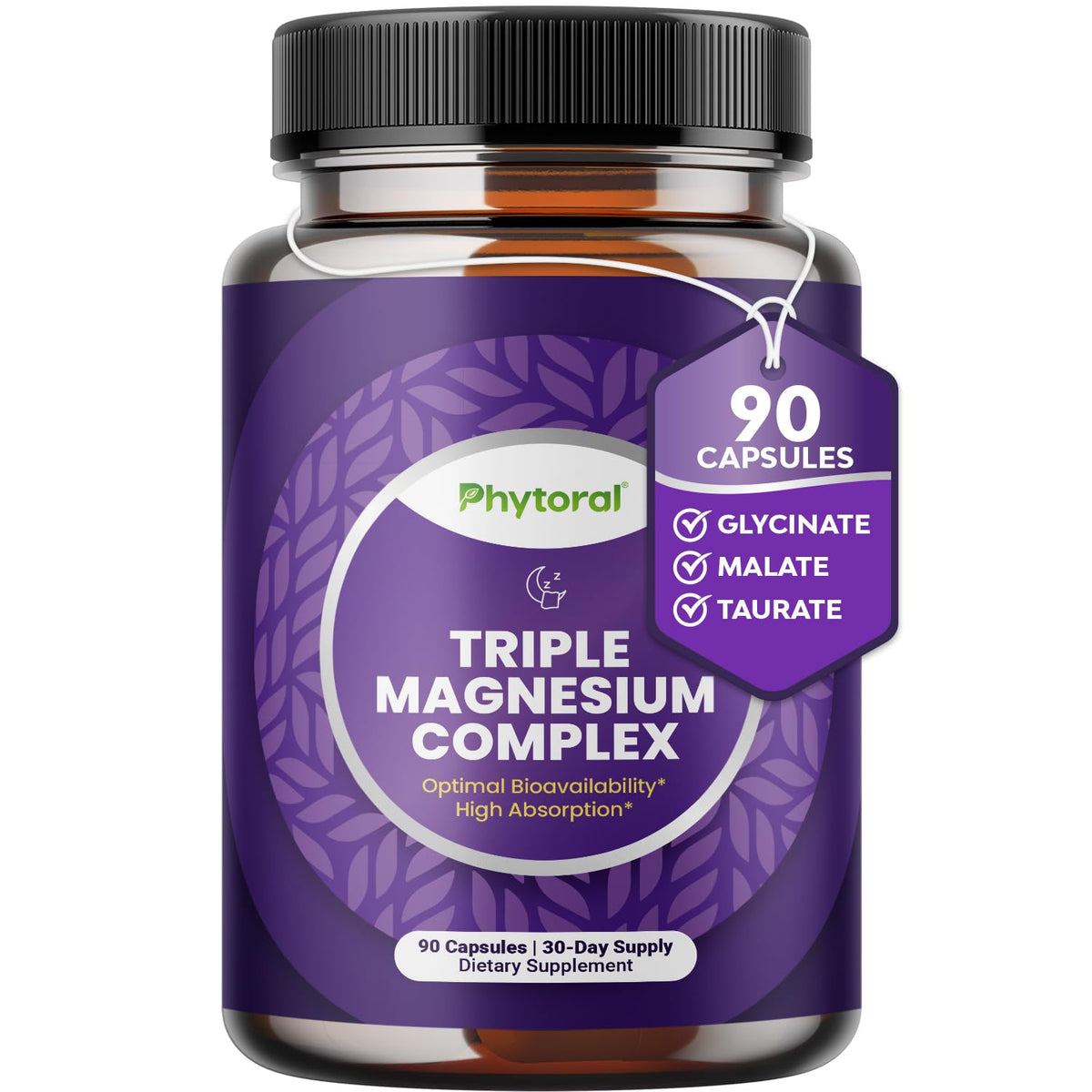Phytoral Magnesium Complex Capsules 400mg front view