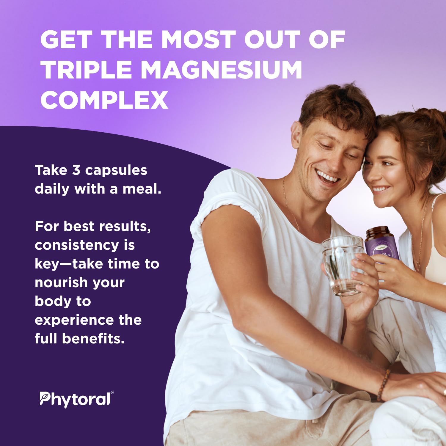 Phytoral Magnesium Complex Capsules 400mg packaging